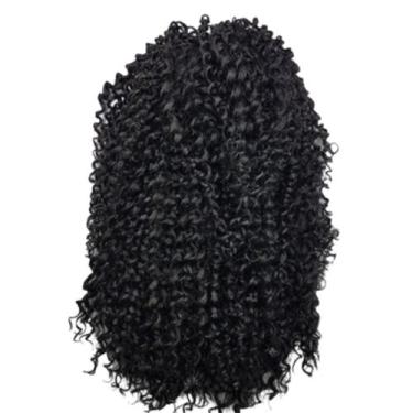 Imagem de Aplique Rabo De Cavalo Cacheado Curto 45cm Fibra Orgânica - mhair, 2