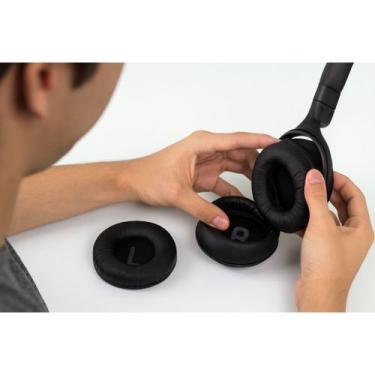 Imagem de Par De Almofadas Macio Compatível Espuma T450 T500 T520 TUNE600BT TUNE