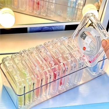 Imagem de Caixa organizadora de cabos com 12 braçadeiras, caixa de gerenciamento de cabos de mesa com interruptor, organizador de cabos de alimentação para escritório, casa, acessórios de mesa, artigos de