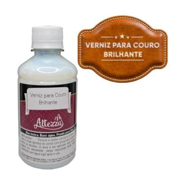 Imagem de Verniz Altezza Para Couro legítimo ou Couro Sintético Acabamento Brilhante - Escolha o Tamanho (250ml)