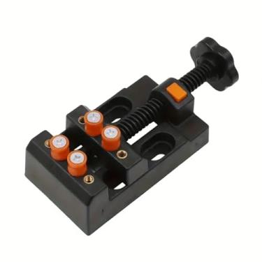 Imagem de Grampo de torno de mini broca de ajuste rápido, 1 peça de torno de bancada de plástico com alça de contas Olive Bodhi, ferramenta de perfuração e gravação de precisão, artesanato, reparo de relógio e