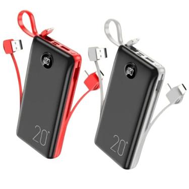 Imagem de Power Bank Peining 20.000mAh, Carrega até 5x seu Celular, Carga Rápida USB + Type-C, Alta Capacidade, Design Compacto, Proteção Inteligente e Portátil — Ideal para iPhone e Android