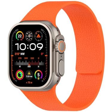 Imagem de Pulseira magnética para Apple Watch séries 11/10/9/8/7/6/5/4/3/SE/2nd/Ultra 2 de 44 mm, 40 mm, 46 mm, 45 mm, 42 mm, 49 mm, 38 mm, 49 mm, 38 mm, 44 mm, 40 mm, 46 mm, 46 mm, 4 mm
