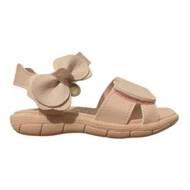 Imagem de Sandália Casual Infantil Menina Klin Tic Tac Casual 1712225000 Rosa-Feminino