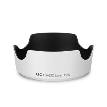 Imagem de Para-sol de lente 18-55 mm para Canon EF-S 18-55mm f/3.5-5.6 é STM & RF 24-50mm f/4.5-6.3 é lente STM substitui Canon EW-63C capa para Canon Rebel T8i T7i T7 T6i SL3 SL2 EOS R8 R10 R7 90D 80 D