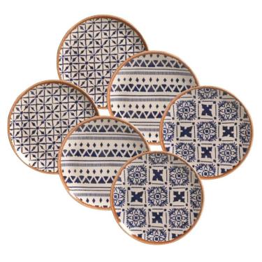 Imagem de Conjunto De Pratos De Sobremesa 06 Peças Coup New Asteca Porto Brasil