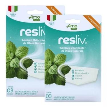 Imagem de Adesivo Odorizante Para A Respiração Resliv – 6 Unidades