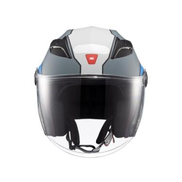 Imagem de Kit Capacete Aberto Texx Reisen Com Luvas Pista V2 Xxl 5Xl Calçado De Proteção Para Motociclistas