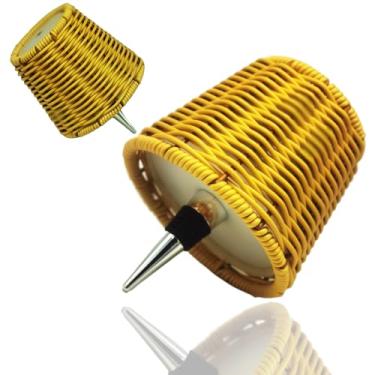 Imagem de Brabola Lâmpada de garrafa de vinho, luzes de garrafa, candeeiro de mesa de LED sem fio, recarregável, 3 cores, regulável, operado por bateria, lâmpada de cabeceira com controle de toque para