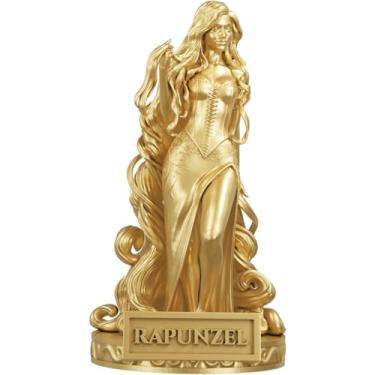 Imagem de Estátua Temática Rapunzel - Coleção Contos de Fadas (Ouro)