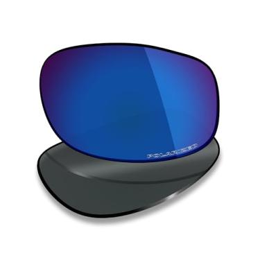 Imagem de Mryok Lentes de reposição polarizadas Plus para óculos de sol Maui Jim Longboard MJ222 61 mm, HD Polarized, proteção UV, resistente a impactos e ajuste perfeito - azul pacífico