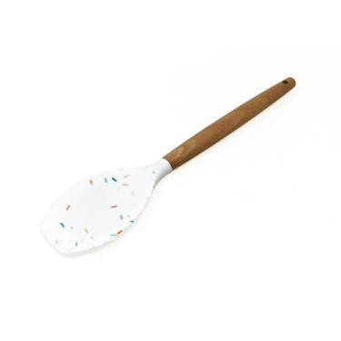 Imagem de Espátula De Silicone Com Cabo De Madeira - Yiwushu