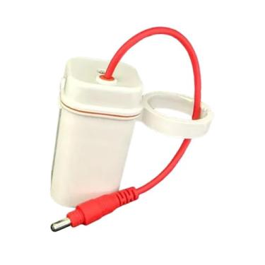 Imagem de Fenteer Caixa de alimentação para transdutor de mictório com cabo, equipamento doméstico fácil de instalar, acessórios para banheiro, peça inteligente para, Style B