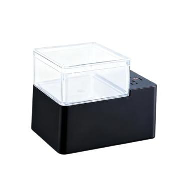 Imagem de IEUDNS Acessório para Dispensador Automático de Ração para Aquários Redondos de 5cm a 2cm de Espessura - Alimentador Automático de Peixes, 160 Ml