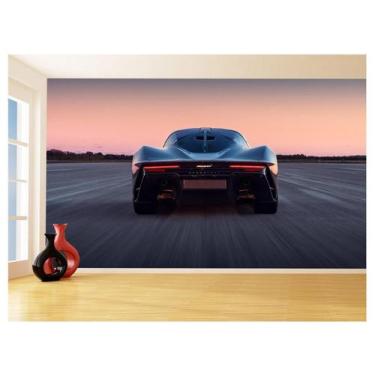 Imagem de Papel De Parede 3D Carro Mc Laren Pista Super 3,5M Car290 - Você Decor