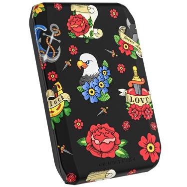 Imagem de Ghostek Carteira Exec MagSafe para iPhone e dispositivos compatíveis com Mag Safe – Suporte magnético para cartão de crédito com fecho magnético seguro, facilmente removível e funciona como um suporte