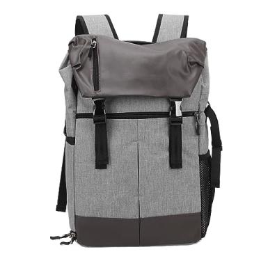 Imagem de Mochila para Câmera, Bolsa para Câmera DSLR SLR Mirrorless à Prova D'água Com Compartimento para Laptop de 15 a 16 Polegadas, Bolsa para Fotografia Com Alça de Ombro Alargada,