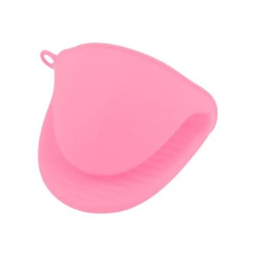 Imagem de Luva Térmica de Silicone – Pegador Jacaré Rosa: praticidade e segurança na sua cozinha!