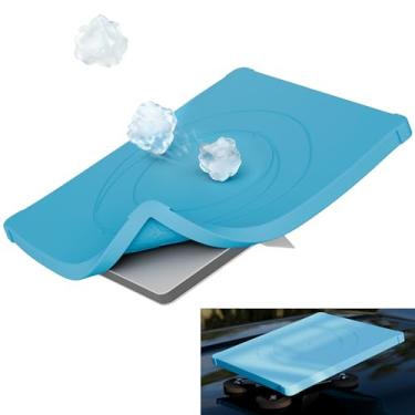 Imagem de Mini capa Starlink azul, mini capa protetora Starlink de silicone líquido, acessórios para acampamento ao ar livre, protetor contra arranhões de granizo