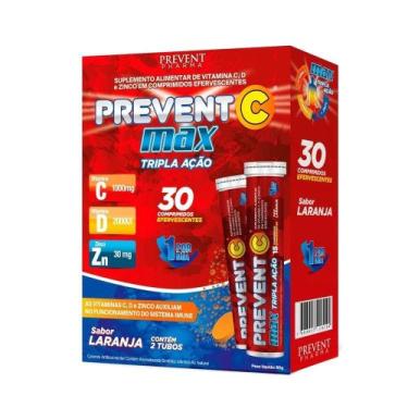 Imagem de Vitamina prevent c max 30cpd - PREVENT PHARMA