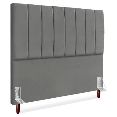 Imagem de Cabeceira Queen 160 cm Com Frame Carla Suede Artte