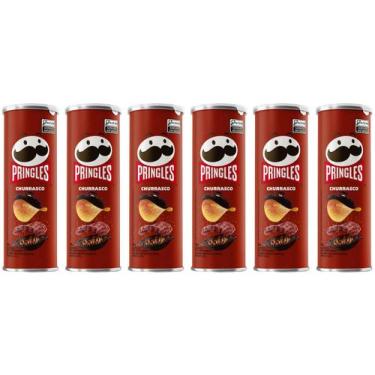 Imagem de Kit Batata Pringles Churrasco 109g , Churrasco