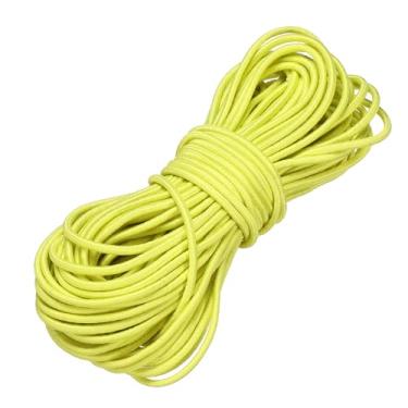 Imagem de PATIKIL Cordão elástico elástico, corda elástica de 1/20.3 cm x 49' resistente de poliéster para caiaque corda elástica para caiaque lona gravata barco barraca acampamento artesanato faça você mesmo