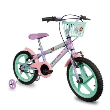 Imagem de Bicicleta Infantil Casa Magica Da Gabby Lillas Aro 16 Verden, 16", Lil