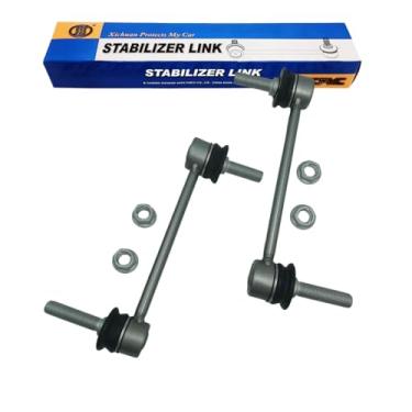 Imagem de XCPMC Liga zinco-níquel Estabilizador dianteiro Barra estabilizadora Extremida barra esquer direita Peça reposição para Gl320 Gl350 Gl450 Gl550 Ml320 2009 Ml350 Substituir OE#: K80496 Cinza