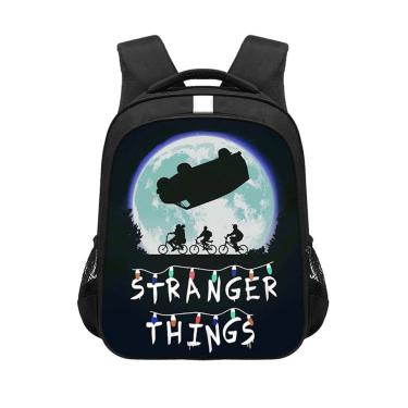 Imagem de Mochila Mike`s Elevens Cartoon Kids School Anime 30,5x16x44cm