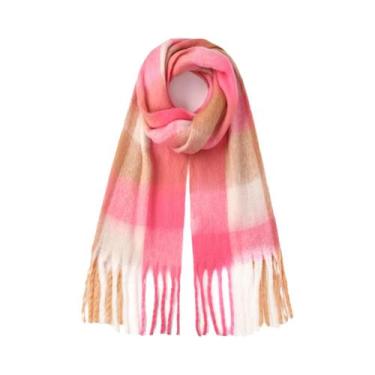 Imagem de Xale De Cashmere Quente E Grosso Estilo Coreano Para Mulheres, Pashmin