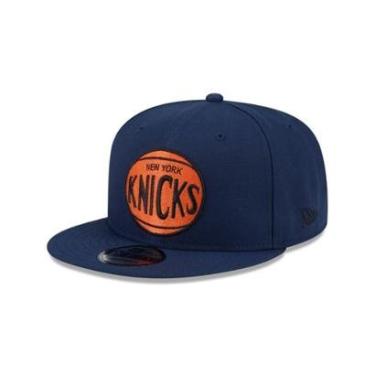 Imagem de BONE NEW ERA 9FIFTY NEW YORK KNICKS NBA HARDWOOD AZUL-Masculino