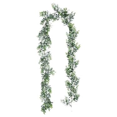 Imagem de Rattan Verde Artificial,15 cm Decoração de Trepadeiras Artificiais - Guirlanda De Pinheiro Decorativa,para Casa Interior Exterior Quintal Fazenda Natal Feriado Família Amigos Casamento Festa