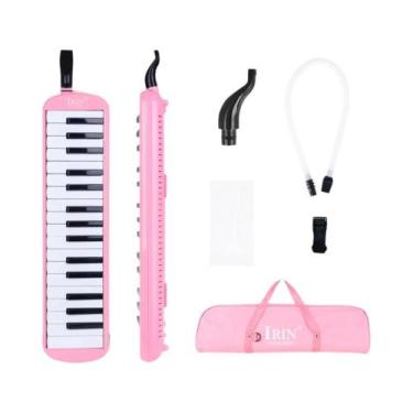 Imagem de Melodica De 32 Teclas Estilo Piano Instrumento Musical Harmônica Com B