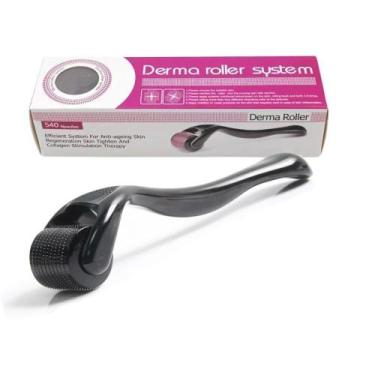 Imagem de Derma Roller Estéril Com 540 Agulhas De Titânio 0.25mm Para Rosto, Cor