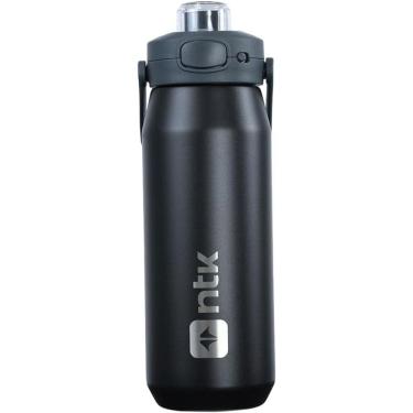 Imagem de Garrafa Térmica Isomax 750ml Aço Inoxidável Preta NTK