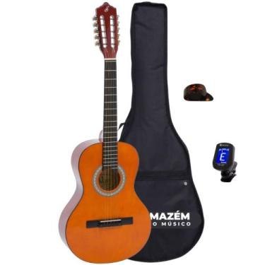 Imagem de Viola Acústica GIANNINI VS-14 (N) Natural + Capa + Afinador + Dedeira