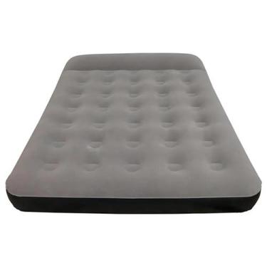 Imagem de Colchão Inflável Star Casal Até 200kg Cinza Nautika