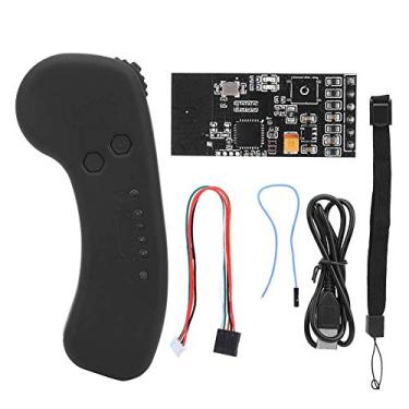 Imagem de Controle remoto de skate elétrico sem fio 2.4 Ghz DIY VX1 ABS Design ergonômico com controle de cruzeiro e indicador de bateria para entusiastas de skate elétrico e pilotos de