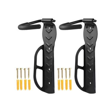 Imagem de 2x Suporte parede bicicleta vertical Absolute gancho fixo-Unissex