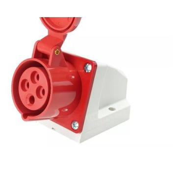 Imagem de Tomada Industrial Sobrepor Fêmea 16A 380-415V 3P+T 6H TS1346 - Decorlu