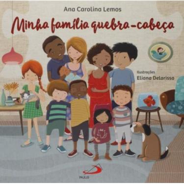 Imagem de Minha familia quebra-cabeca - colecao poesia livre - PAULUS, 3