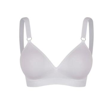 Imagem de Sutiã sem aro com bojo trifil 1689 taça b, Branco, 48