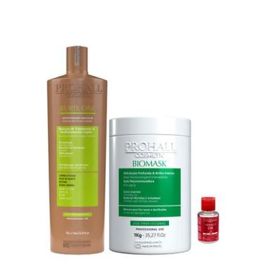 Imagem de Kit Burix One 1L e Máscara Hidratação Profunda Biomask 1kg - Prohall