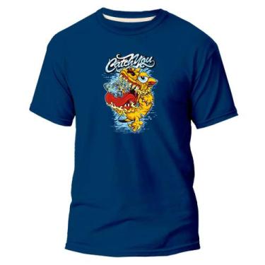 Imagem de Camiseta Algodão Premium Estampa Digital Cachorro Alien DTF - Pavesi, 