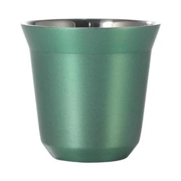 Imagem de Copo Térmico De Aço Inoxidável De Cor Sólida Com Fundo Plano Para Café