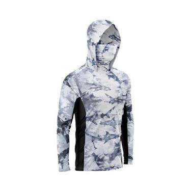 Imagem de Camisa De Pesca Masculina Leve Com Proteção UV E Respirável Para Verão