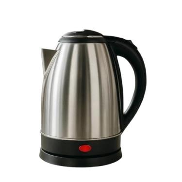 Imagem de Chaleira Elétrica Jarra Inox 2 Litros Ferve Agua Rápido Café Prateado 127v