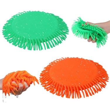 Imagem de 2 peças de discos voadores, diâmetro 17 cm praia s Splash Water Flying Disc s disco voador macio para piscina de silicone ao ar livre piscina parque parque quintal jogos