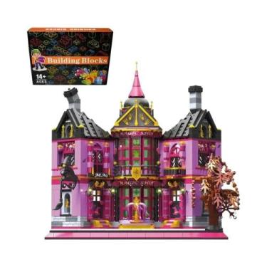 Imagem de Castelo Mágico De Halloween, Casa Assombrada, Blocos De Montar, Modelo